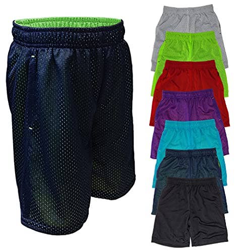 I-Wear Brands - 5 Pack Boy's Dry Fit Athletic Performance Shorts