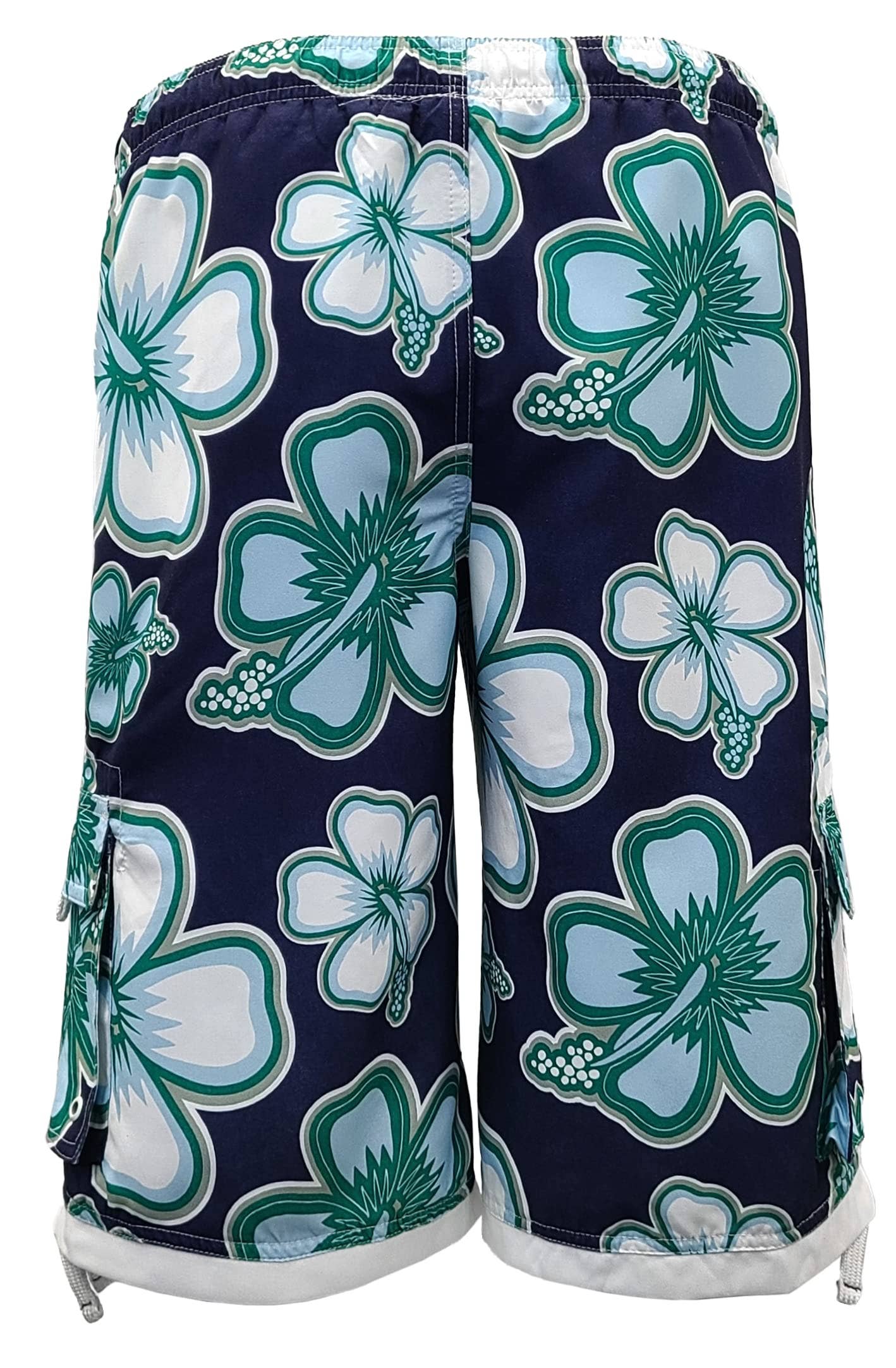 I-Wear Brands - Boy's Swim Surf Trunks With Pockets: X-Small